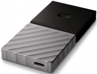 купить Внешний SDD Western Digital 256Gb My Passport WDBKVX2560PSL-WESN USB3.1 Цвет: Серебро-черный в Алматы фото 1