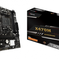 купить Материнская плата AM4 Biostar X470MH <mATX, 4xDDR4, VGA, HDMI, DP, M2, USB2.0 F4/R2, USB3.0 F2/R4> в Алматы фото 1