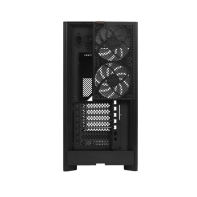 купить Корпус Montech HS02 PRO (B) ATX/Micro-ATX/Mini-ITX (Back-Connected MB) 2xUSB 1xType-C 1xAudio Черный в Алматы фото 3