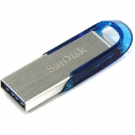 Купить SanDisk Ultra Flair USB 3.0 128GB - NEW Tropical Blue Color; EAN: 619659163082 Алматы