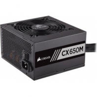 купить Блок питания ATX 650W Corsair CX650M,  Active PFC, 80 PLUS Bronze Certified Modular, вентилятор 12 см, CP-9020103-EU в Алматы фото 1