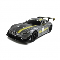 купить Радиоуправляемый Трансформер, RASTAR, 74820G, 1:14, Mercedes-Benz GT3 Transformable car, 2.4GHz, Свет, Звук, Танцует, Съемные щит и секира, Серый в Алматы фото 2