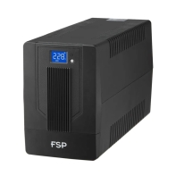 купить ИБП FSP iFP 1000 600W/батареи 12V 7Ahx2/2xUSB/RJ45/4 розетки Euro/ЖК дисплей в Алматы фото 1