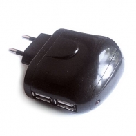 купить Адаптер V-T KF-TC-605, с 100-240V на 2USB 5V в Алматы фото 2