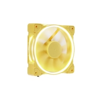 купить Вентилятор для корпуса ID-Cooling ZF-12025-Lemon Yellow <120mm, 900~2000&plusmn;10%RPM, 4Pin PWM> в Алматы фото 1