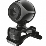 Купить Веб-камера Trust Exis Webcam Black-Silver Алматы