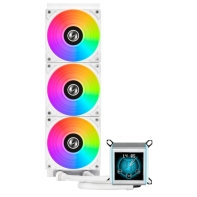 купить Водяное охлаждение для CPU Lian Li GA II LCD 360 ARGB 3x120mm White G89.GA2ALCD36W.00 в Алматы фото 2
