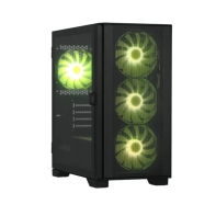 Купить Корпус Montech AIR 100 ARGB (B) Micro-ATX/Mini-ITX 2xUSB3.0 1xUSB2.0 1xAudio 1xMic Черный в Алматы