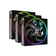 Купить Fan kit for case, 12cm x 3, ID-Cooling MF-1230-ARGB-K TRIO, 500-2300rpm, 58CFM, 31.2 dBA, 4pin Алматы