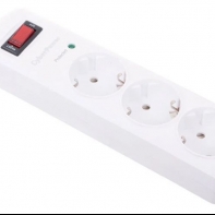 купить Сетевой фильтр CyberPower B0310SA0-DE_W, 1 метр, 3*Schuko, 10А, белый в Алматы фото 1