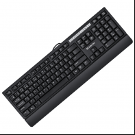 купить Клавиатура Defender Episode 950 (Black), USB ультратонкая клавиатура, легкая и компактная. Встроенная подставка под запястья. 6 горячих клавиш для быстрого доступа к приложениям.                                                                         в Алматы фото 1