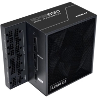 Купить Блок питания Lian Li EG0850 BLACK 850W Full Modular, 80+ PLATINUM, КПД 92,41%, 25.96dBA, FAN 120MM FDB, 2000rpm, Black, G9P.EG0850.BE00.EU Алматы