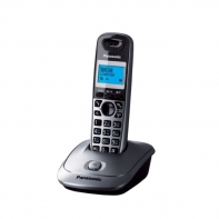 купить Радиотелефон PANASONIC KX-TG2511 (RUT) Спикерфон на трубке. Темно-серый металик в Алматы фото 1