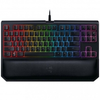 купить Клавиатура, Razer, BlackWidow Tournament Chroma V2 (Green Switch), RZ03-02190100-R3M1, Игровая, Компактная, Механические переключатели Razer Green, Подсветка клавиш 16.8 млн цветов, Программируемые клавиши, USB, Размер: 154*366*30 мм., Анг/Рус, Чехол в Алматы фото 1