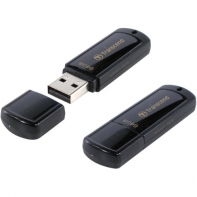 купить USB Флеш 64GB 2.0 Transcend TS64GJF350 черный в Алматы фото 2