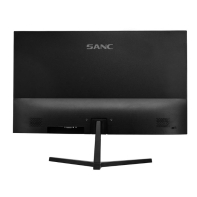 купить Монитор  21.5" Sanc M2253, 1920x1080 IPS (LED), 75Hz, 5ms, 250 cd/m2, 1000:1, D-Sub(VGA) в Алматы фото 2