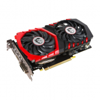 купить Видеокарта MSI GeForce GTX1050Ti, 4Gb GDDR5 128bit 1xDVI-D 1xHDMI 1xDP, GTX 1050 Ti GAMING X 4G в Алматы фото 2