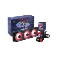 купить Водяное охлаждение для CPU MSI CORELIQUID A17 MLG EDITION 1700/1851/AM4/AM5 ARGB Fan 3x120mm Черный в Алматы фото 3