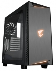 купить Компьютерный корпус, Gigabyte, GB-AC300W, V2, ATX/Micro ATX, USB2*3.0, HD-Audio Mic, Контроллер , Кулер 12см, Кулер 12см LED, Высота процессорного кулера до 155мм, Толщина 0,5мм, Без Б/П, Чёрный в Алматы фото 1
