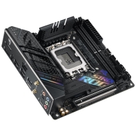 купить Материнская плата ASUS ROG STRIX B760-I GAMING WIFI LGA1700 2xDDR5 4xSATA3 2xM.2 RAID HDMI DP m-ATX в Алматы фото 2