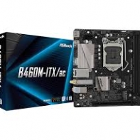 купить Материнская плата ASRock B460M-ITX/AC LGA1200 2xDDR4 4xSATA RAID UM.2 1xHDMI 1xDP 4xUSB3.2 WiFi mITX в Алматы фото 1