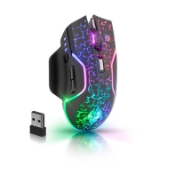 купить Мышь беспроводная игровая Defender Oneshot GM-067, RGB, 6кнопок,3200dpi в Алматы фото 4