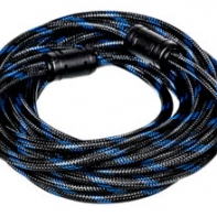 купить Видeo кабель PowerPlant HDMI - HDMI, 3m, позолоченные коннекторы, 1.4V, Nylon, Double ferrites в Алматы фото 1