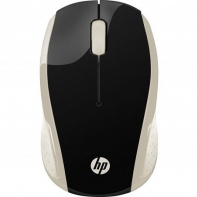 Купить Оптическая беспроводная мышь HP 2HU83AA, 200 Silk Gold, 1000 dpi, USB, 2.4 ГГц, золотистый Алматы