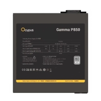 купить Блок питания Ocypus Gamma P850 Черный 850W Non modular, 80+ 230V EU WHITE, Gamma-P850-W1HDBK024X-EU в Алматы фото 2