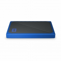купить Внешний SDD Western Digital 500Gb My Passport GO WDBMCG5000ABT-WESN USB3.0 Цвет: Синий в Алматы фото 2