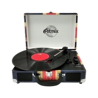 купить Проигрыватель виниловых пластинок RITMIX LP-120B UK Flag в Алматы фото 1