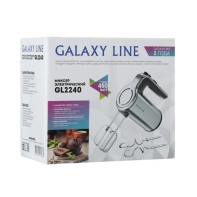 купить Миксер электрический GALAXY GL2240, 450Вт, 5 скоростей, режим &laquo;TURBO&raquo;, 220В/50Гц в Алматы фото 3