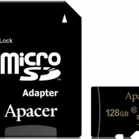 купить Карта памяти, Apacer, AP128GMCSX10U1-R, MicroSDXC 128GB в Алматы фото 1