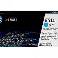 купить Картридж лазерный HP CE341A, 651A, 16 000 страниц, для Color LaserJet, голубой в Алматы фото 1