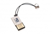 купить Картридер, Deluxe, DCR003BK, Поддержка карты MicroSD/MicroSDHC, USB 2.0, Чёрный в Алматы фото 1
