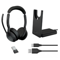 купить Гарнитура Jabra Evolve2 55, Link380a MS Stereo Stand в Алматы фото 3
