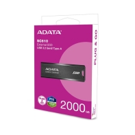 купить Внешний SSD диск ADATA 2TB SC610 Черный&nbsp;SC610-2000G-CBK/RD в Алматы фото 3
