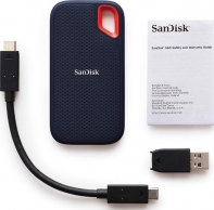 купить Внешний SDD SanDisk 1Tb SDSSDE60-1T00-G25 USB3.1 Цвет: Серый в Алматы фото 2
