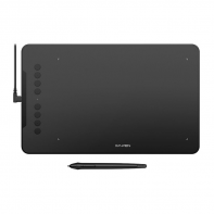 купить Графический планшет, XP-Pen, Deco 01 (V2), Разрешение 5080 lpi, Чувствительность к нажатию 8192, Интерфейс USB, Рабочая область 10*х6,25*, Чёрный в Алматы фото 3