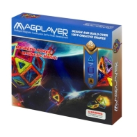 Купить Конструктор Magplayer магнитный набор 45 эл. Алматы