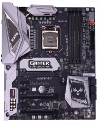 купить Материнская плата S-1151 Z370 Colorful iGame Vulcan X V20 <4xDDR4(до 3200), ATX, HDMI DP, 2xM.2, Realtek ALC1150 8-ch Audio, 	3*PCI-E 3.0x16?3*PCI-E 3.0x1> в Алматы фото 2