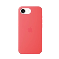 Купить iPhone 17e Silicone Case with MagSafe - Bright Guava,Model A3646 в Алматы