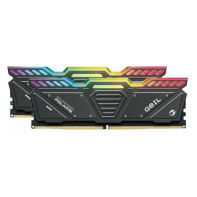 Купить Оперативная память с RGB подсветкой 32GB Kit (2x16GB) GEIL POLARIS RGB 5200Mhz DDR5 PC5-41600 34-38-38-78 1.15V GOSG532GB5200C34ADC Titanium Gray Алматы