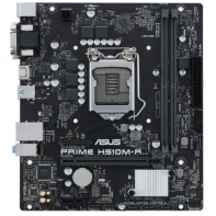 Купить Материнская плата ASUS PRIME H510M-R R2.0-SI LGA1200 2xDDR4 4xSATA3 D-Sub HDMI DVI mATX Алматы