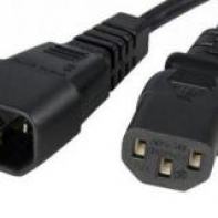купить Кабель питания CyberPower (EX1045BKC14-C13) IEC 320 (C13) - IEC 320 (C14) (4.5м.) 10А в Алматы фото 1