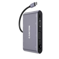 Купить Мультипортовый хаб 8-в-1 USB-C DS-14 (CNS-TDS14) Алматы