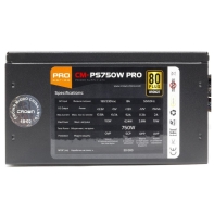 купить Блок питания CROWN CM-PS750W PRO 80 PLUS BRONZE в Алматы фото 3