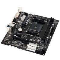купить Материнская плата ASRock X370M-HDV R4.0 AM4 2xDDR4 4xSATA3 1xM.2 D-Sub DVI HDMI mATX в Алматы фото 2