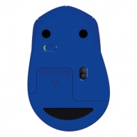 купить Мышь беспроводная Logitech M330 910-004910 Silent Plus Blue (синяя, оптическая, 1000dpi, 2.4 GHz/USB-ресивер, бесшумная, под правую руку) в Алматы фото 2