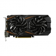 купить Видеокарта, Gigabyte, GTX1060 WINDFORCE OC 6G (GV-N1060WF2OC-6GD) 4719331330309, GDDR5, 192bit, 2*DVI-D, HDMI, DP, Windforce 2X Fan, Цветная коробка в Алматы фото 2